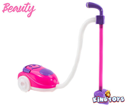 King Toys Beauty Elektrik Süpürgesi (pembe)