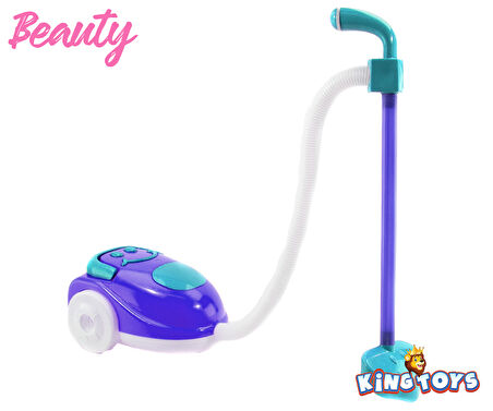 King Toys Beauty Elektrik Süpürgesi (mor)