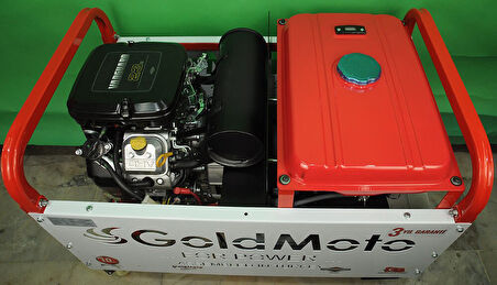 GoldMoto GM16BJBS Benzinli Jeneratör 14.6Kva Monofaze Marşlı