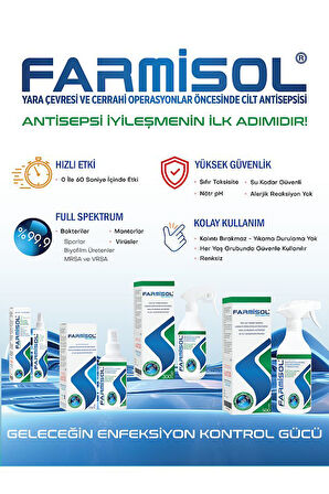 Farmisol Antiseptik 1 Litre - Dezenfektan