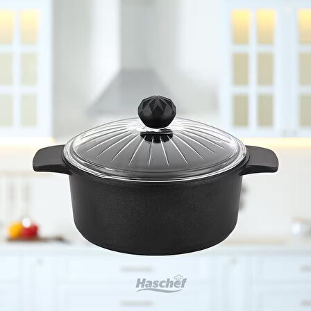 Kristal Derin Tencere 24 Cm