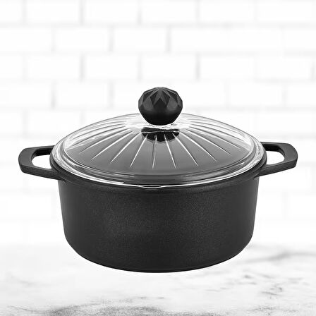 Elmas Derin Tencere 20 Cm