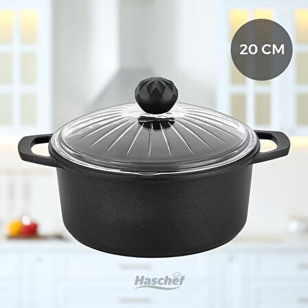 Elmas Derin Tencere 20 Cm