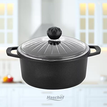 Elmas Derin Tencere 24 Cm