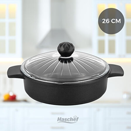 Kristal Basık Tencere 26 Cm