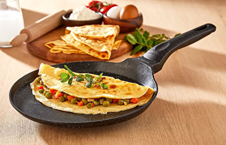 Zümrüt Krep Tavası 26 Cm