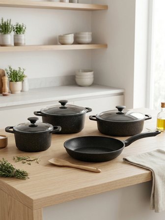 Elmas Döküm 7 Parça Set