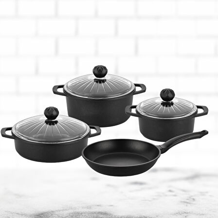 Elmas Döküm 7 Parça Set