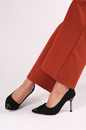 kadın abiye ayakkabı dügün nişan SİYAH 39