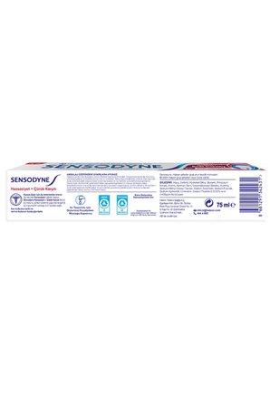 Sensodyne Hassasiyet + Çürük Karşıtı Diş Macunu 75 ml x 4 Adet