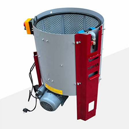 KOMA 100 Litrelik Ceviz Soyma Makinesi-Çelik Rende-Sabit Devir-ZENTRA