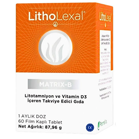 LithoLexal® 60 Tablet- Matrix B (Günlük Mineral Desteği)