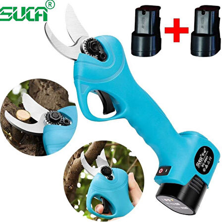 Garden pro Lityum Akülü Budama Testeresi Ve Suca Budama Makas Seti