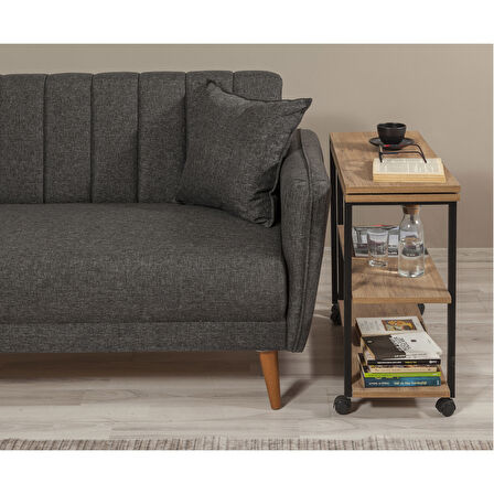 Malaga 360 Derece Dönebilen Yan Sehpa Yan Sehpa