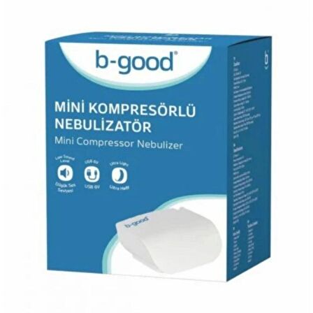 B-Good Mini Kompresör Nebulizatör