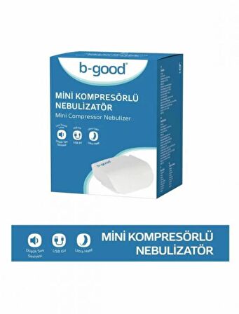 B-Good Mini Kompresör Nebulizatör