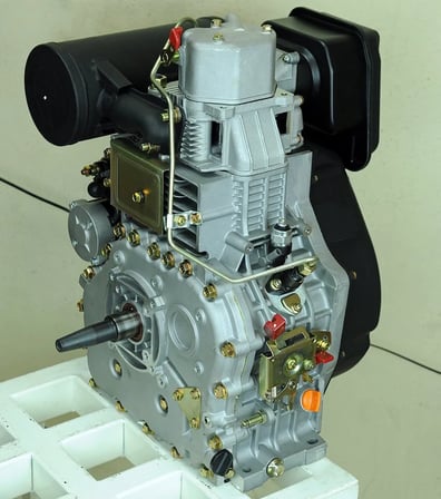 GoldMoto GM1100F-G1A Dizel Motor 15Hp Marşlı Krank Mili Konik
