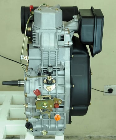 GoldMoto GM1100F-G1A Dizel Motor 15Hp Marşlı Krank Mili Konik