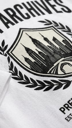 Erkek Beyaz Urban Archives Sırt Baskılı Premium Oversize Tişört Beyaz / XS