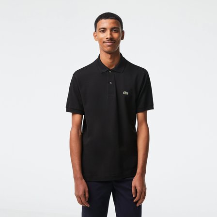 Lacoste Erkek Classic Fit L.12.12 Siyah Polo Yaka Tişört Siyah - Siyah M Lacoste Erkek Classic Fit L.12.12 Siyah Polo Yaka Tişört Siyah - Siyah L