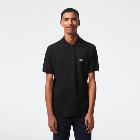 Lacoste Erkek Classic Fit L.12.12 Siyah Polo Yaka Tişört Siyah - Siyah M Lacoste Erkek Classic Fit L.12.12 Siyah Polo Yaka Tişört Siyah - Siyah M