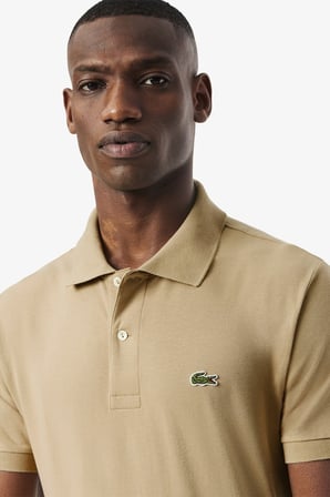 Lacoste L.12.12 Light Men's Classic Fit Polo T-shirt Erkek Polo Yaka Tişört Bej Lacoste L.12.12 Light Men's Classic Fit Polo T-shirt Erkek Polo Yaka Tişört Bej Bej S