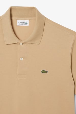 Lacoste L.12.12 Light Men's Classic Fit Polo T-shirt Erkek Polo Yaka Tişört Bej Lacoste L.12.12 Light Men's Classic Fit Polo T-shirt Erkek Polo Yaka Tişört Bej Bej S