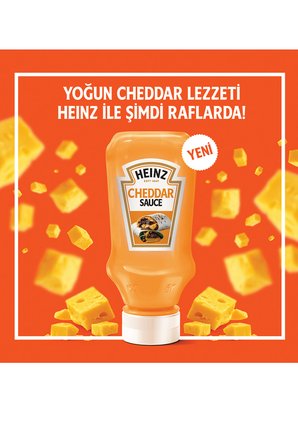 Heinz Cheddar Sos 230 gr