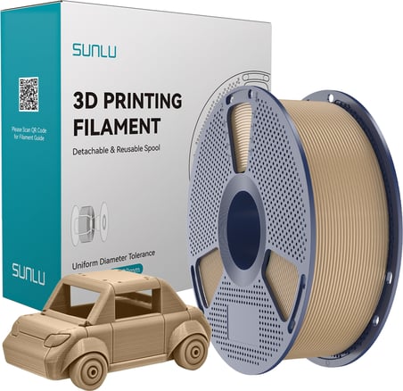 SUNLU PETG Filament Açık Kahverengi 1.75mm 1kg