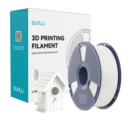 SUNLU ASA Filament Beyaz 1.75mm 1kg