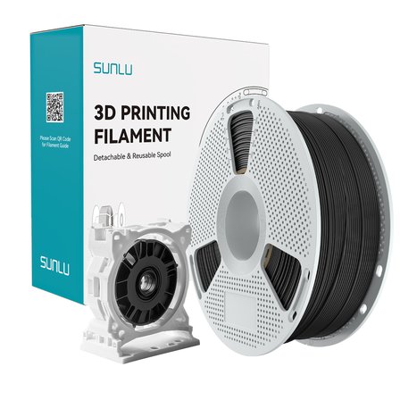 SUNLU PC-ABS Filament Siyah 1.75mm 1kg