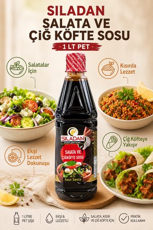 Sıladan Salata ve Çiğ Köfte Sosu 1 lt Pet
