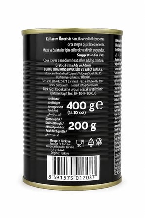 Burcu Kırmızı Meksika Fasulyesi Konservesi 400 gr x 2 Adet