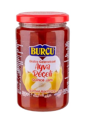 Burcu Ekstra Geleneksel Ayva Reçeli 380 gr (Meyve Oranı %45) x 3 Adet