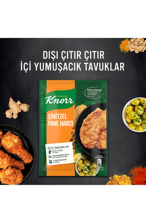 Knorr Şinitzel Pane Harcı 90 gr x 4 Adet