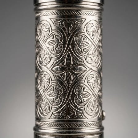Aura Copper Nostaljik Manuel Kahve Karabiber Değirmeni 22 cm Bakır Öğütücü - DC-00003-Gümüş Renk