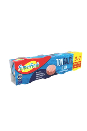 Superfresh Ton Balığı Klasik (4x75 gr) x 4 Paket