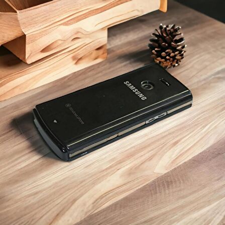Samsung B7300 Kasa Samsung Galaxy B7300 Uyumlu Siyah Renk Orta Kasa Ön Arka Kapak Tuş Takımı 