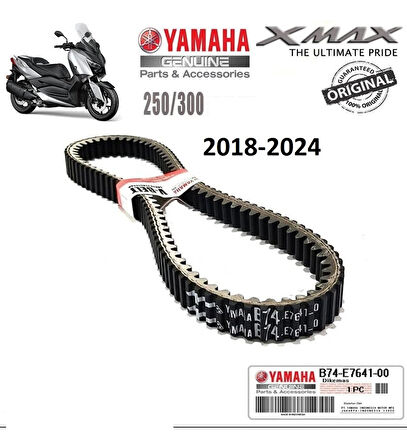 Yamaha Xmax 250 -300 Varyatör Kayışı Orjinal Tahrik Kayış 2018 -2024 Arasmoto