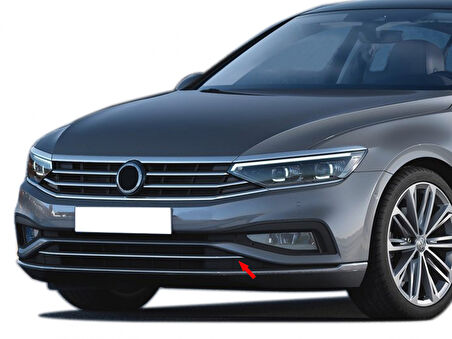 VW Passat B8.5 Krom Ön Tampon Çıtası 2019 ve Üzeri