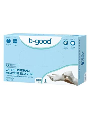 B Good Eldiven Pudralı Small 100'lü