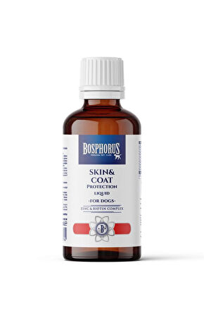 Köpekler için Deri ve Tüy Sağlığını Destekleyici Multivitamin Damla (Çinko&Biotin Complex) 50ml