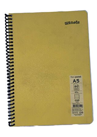 Mynote Flex Pastel A5 Defter Çizgili 80 yp