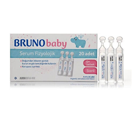 Bruno Baby Serum Damla 5 ml x 20 Adet