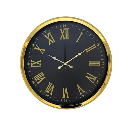 Gold Roma Victoria 52 x 52 Cm Duvar Saati iegxx