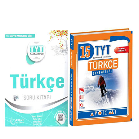 Palme TYT Türkçe Soru Bankası ve Apotemi Deneme Seti 2 Kitap