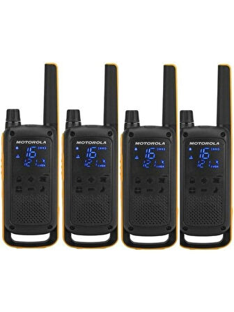 Motorola T82 Extreme Quadpack 4 Adet Pmr Telsiz