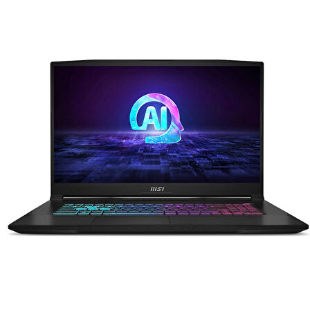 MSI Katana A17 AI B8VG-862XTR Ryzen 9 8945HS 32 GB 1 TB SSD RTX4070 17.3" Full HD Gaming Laptop
