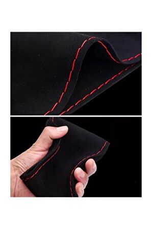 Vw Passat B8-b8,5 Alkantra Dikmeli Direksiyon Kılıfı 2015 Ve Sonrası