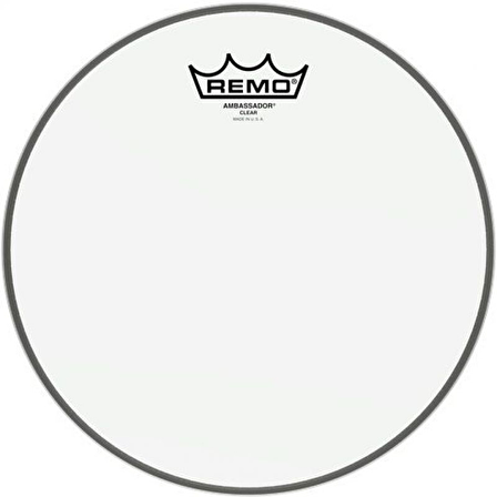 REMO BA-0310-00- Ambassador® Şeffar 10\" Davul Derisi